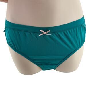 Cacique No Show Hipster Panty Blue Pink Lace Womens Plus Size 14/16